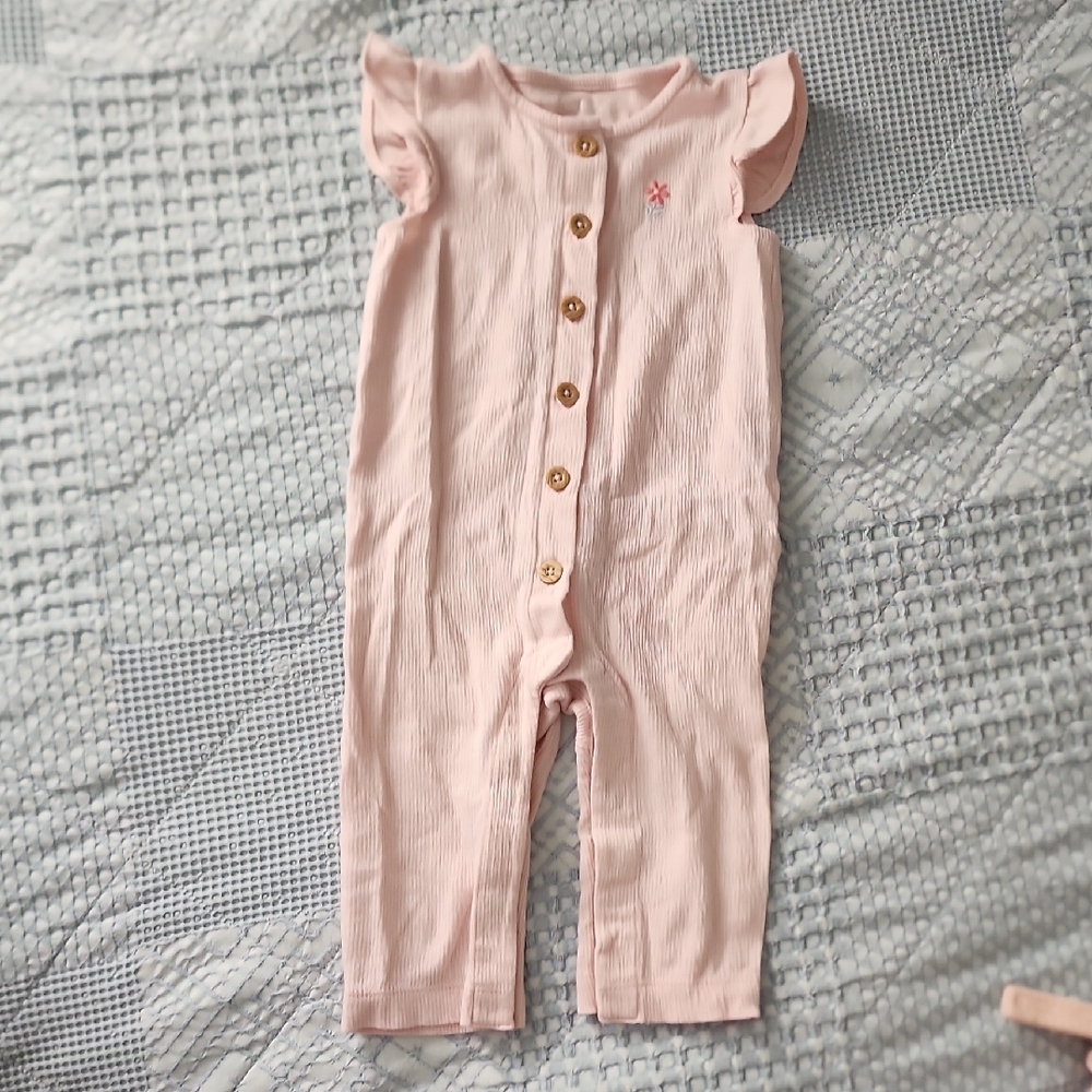Pink Ruffled Kids Matching Set - Picture 2 of 16